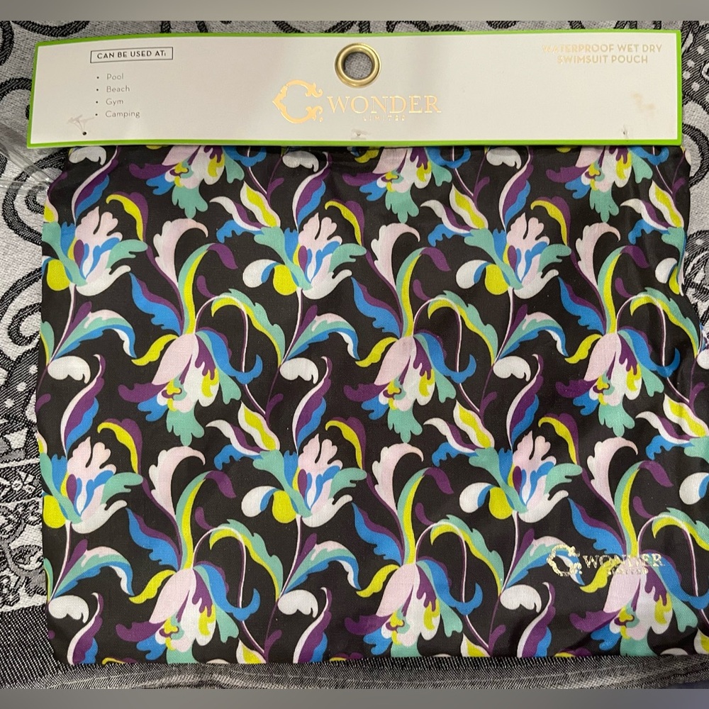 C. Wonder Floral Swimsuit Pouch